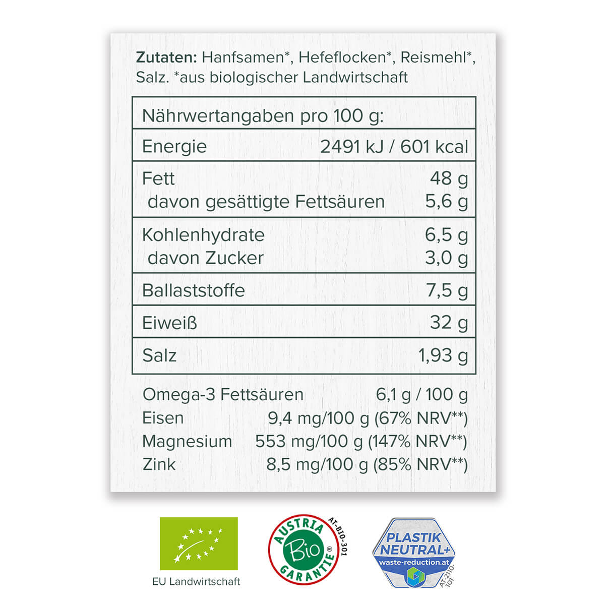 Bio Hanf Hamesan - MHD 13.06.2025