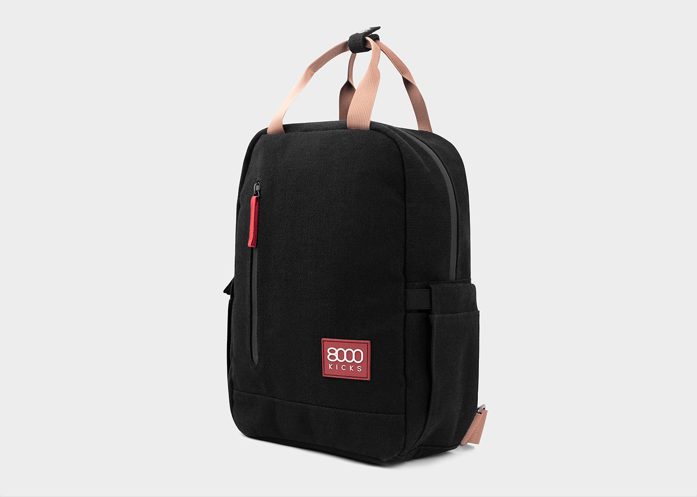 Small Hemp Backpack in Black