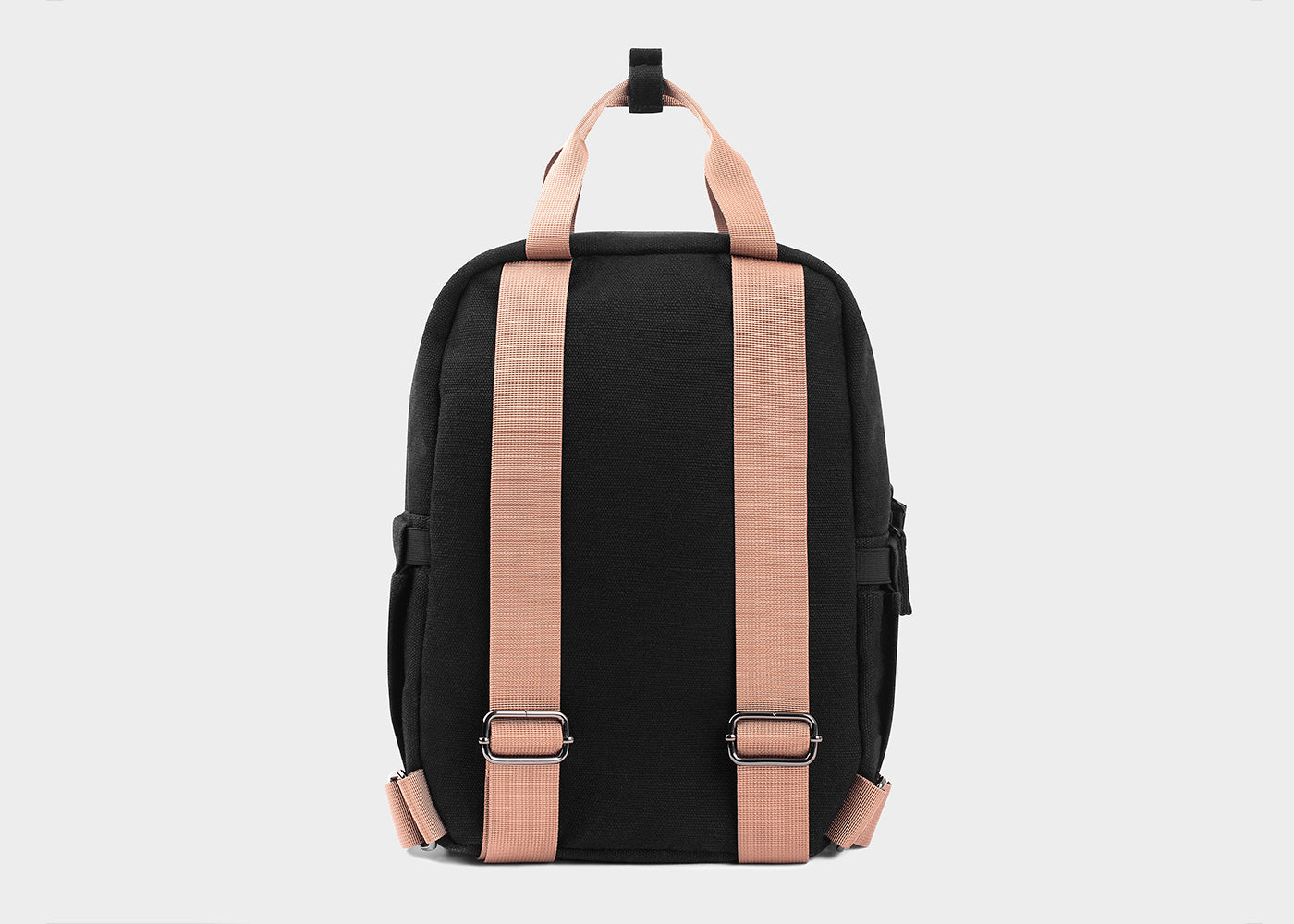 Small Hemp Backpack in Black